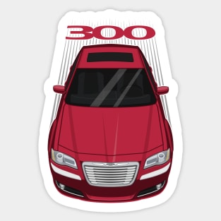 Chrysler 300C 2011-2014 - Deep Cherry Red Sticker